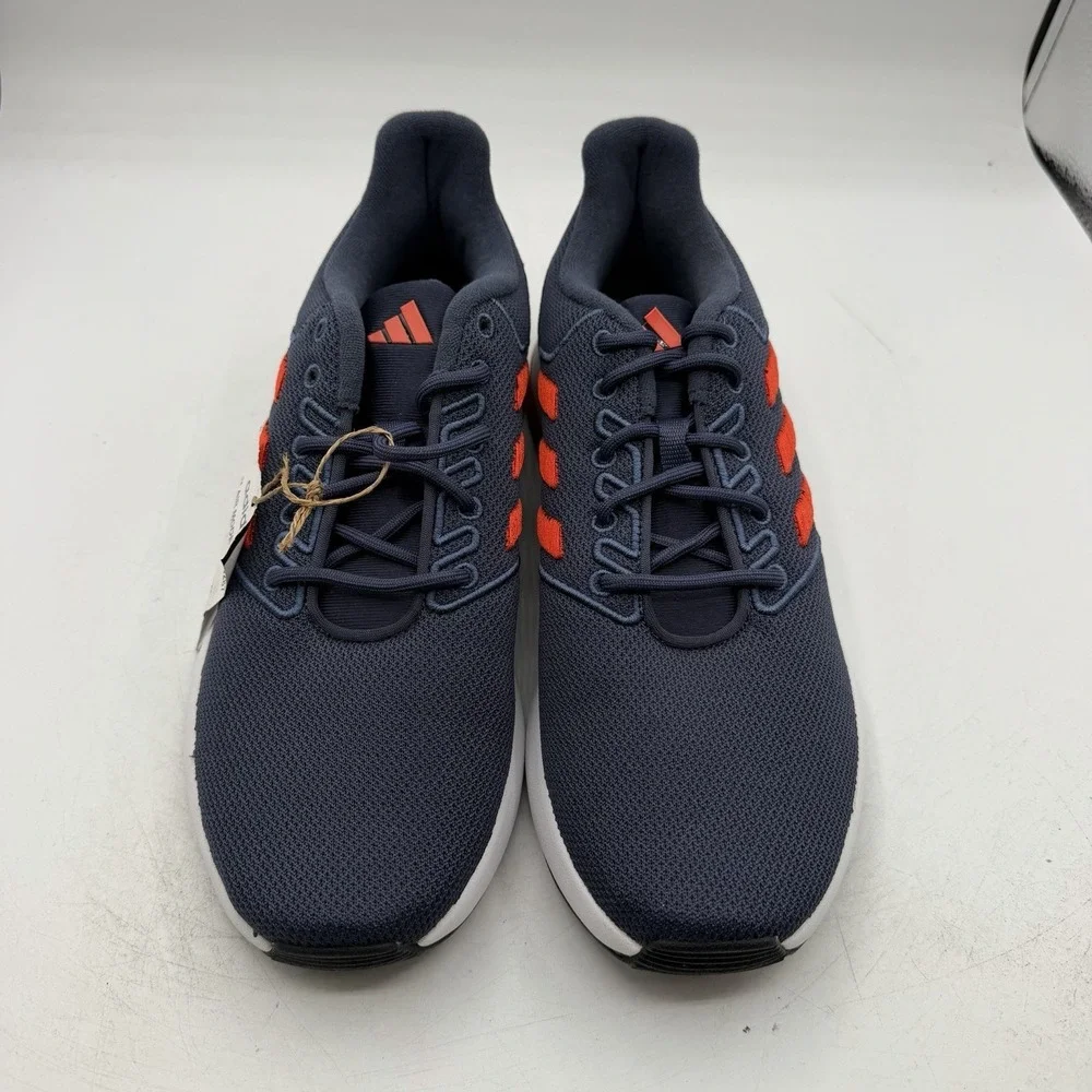 Adidas Flair Mode Running Shoes Mens Sz 8.5 Navy Blue/Orange Sneakers IU6287